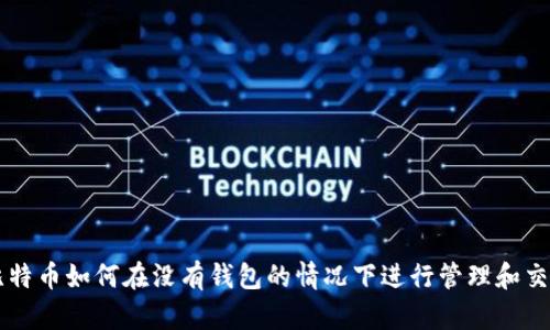 比特币如何在没有钱包的情况下进行管理和交易