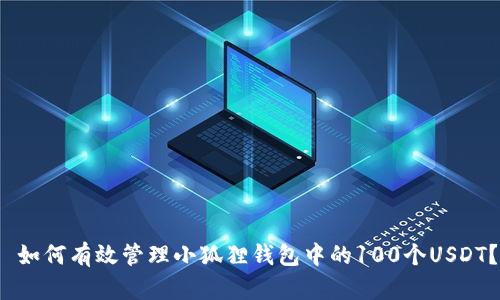  如何有效管理小狐狸钱包中的100个USDT？