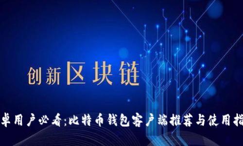 安卓用户必看：比特币钱包客户端推荐与使用指南