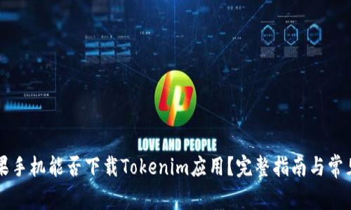 ### 苹果手机能否下载Tokenim应用？完整指南与常见问题解答